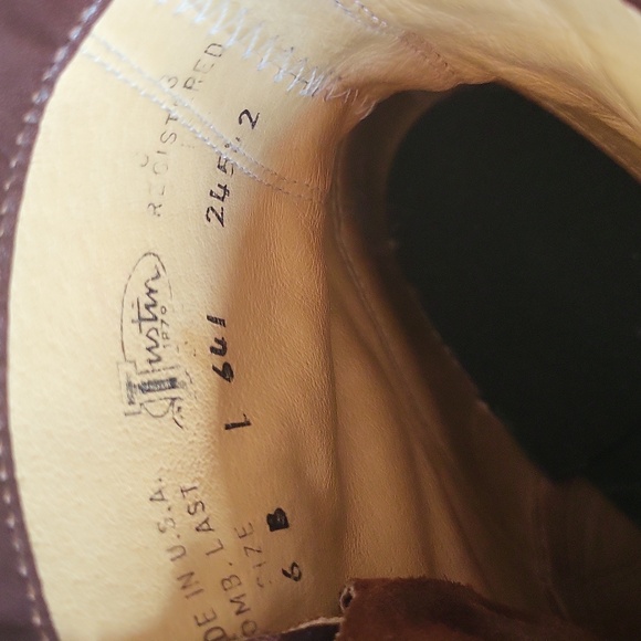 Justin Roper Brown Boots Wo's Size 6B Used - Picture 4 of 8